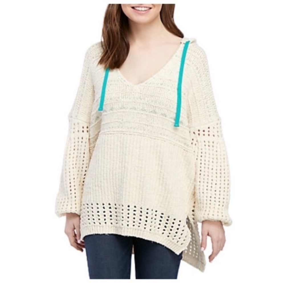 Free People One That I Want Hoodie Sz M, NWT